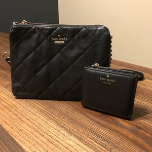 Kate Spade Cross Body Purse & Matching Wallet